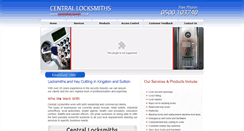 Desktop Screenshot of centrallocksmith.co.uk